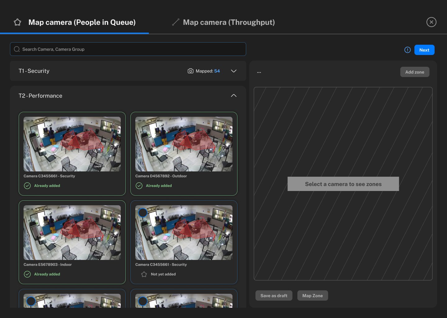 Eye4.ai Map camera screen
